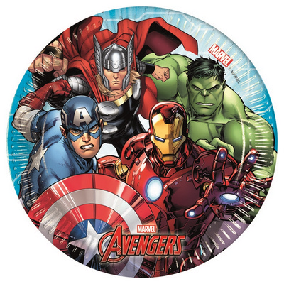 Avengers Mighty PIATTO CM.20 - Clicca l'immagine per chiudere