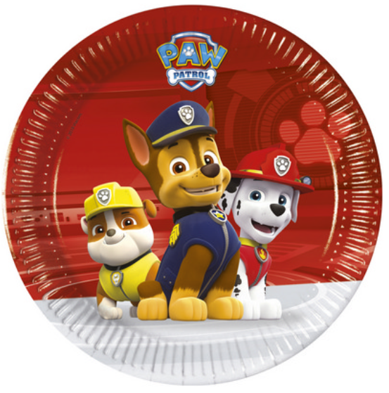 PAW PATROL PIATTO CM.20 - Clicca l'immagine per chiudere