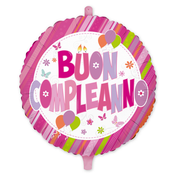 BUON COMPLEANNO 18"