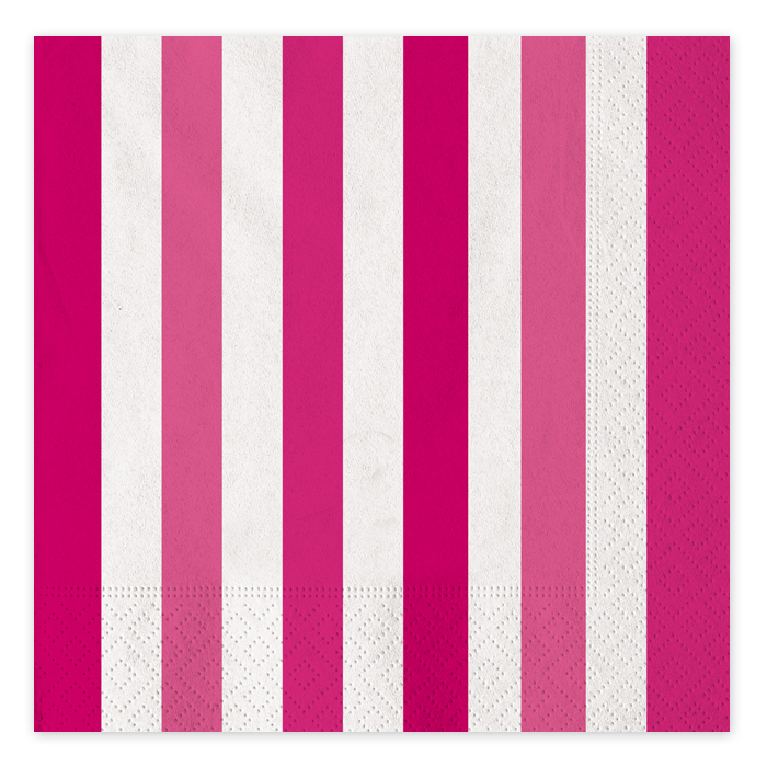 Stripes Fuxia Tovaglioli