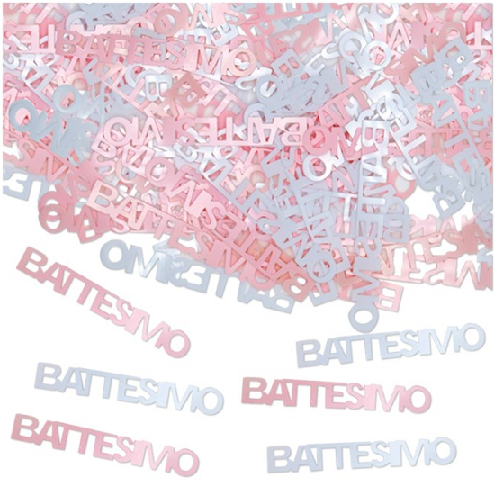 Confetti BATTESIMO ROSA - Clicca l'immagine per chiudere