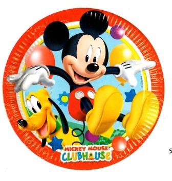 Mickey Mouse Piatto cm.20