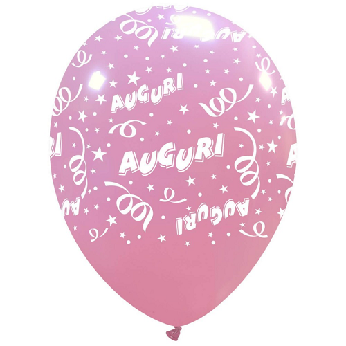 AUGURI 12" ROSA